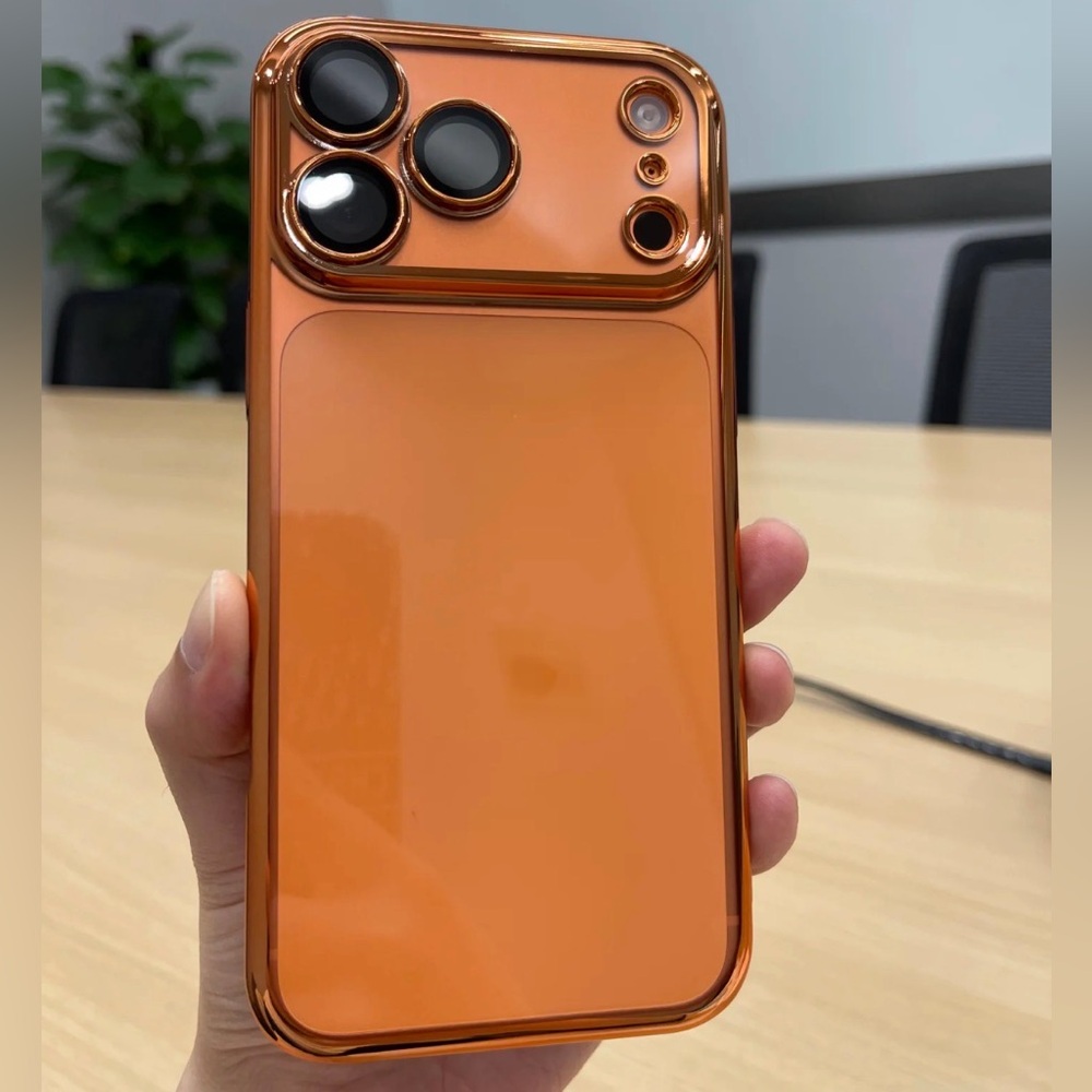 iPhone 17 Pro Max - Sleek Orange Phone Case